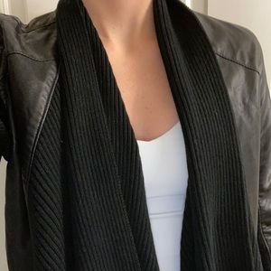 Blank NYC Drape Faux Leather Jacket